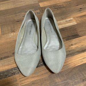 Christian Siriano Suede Flats